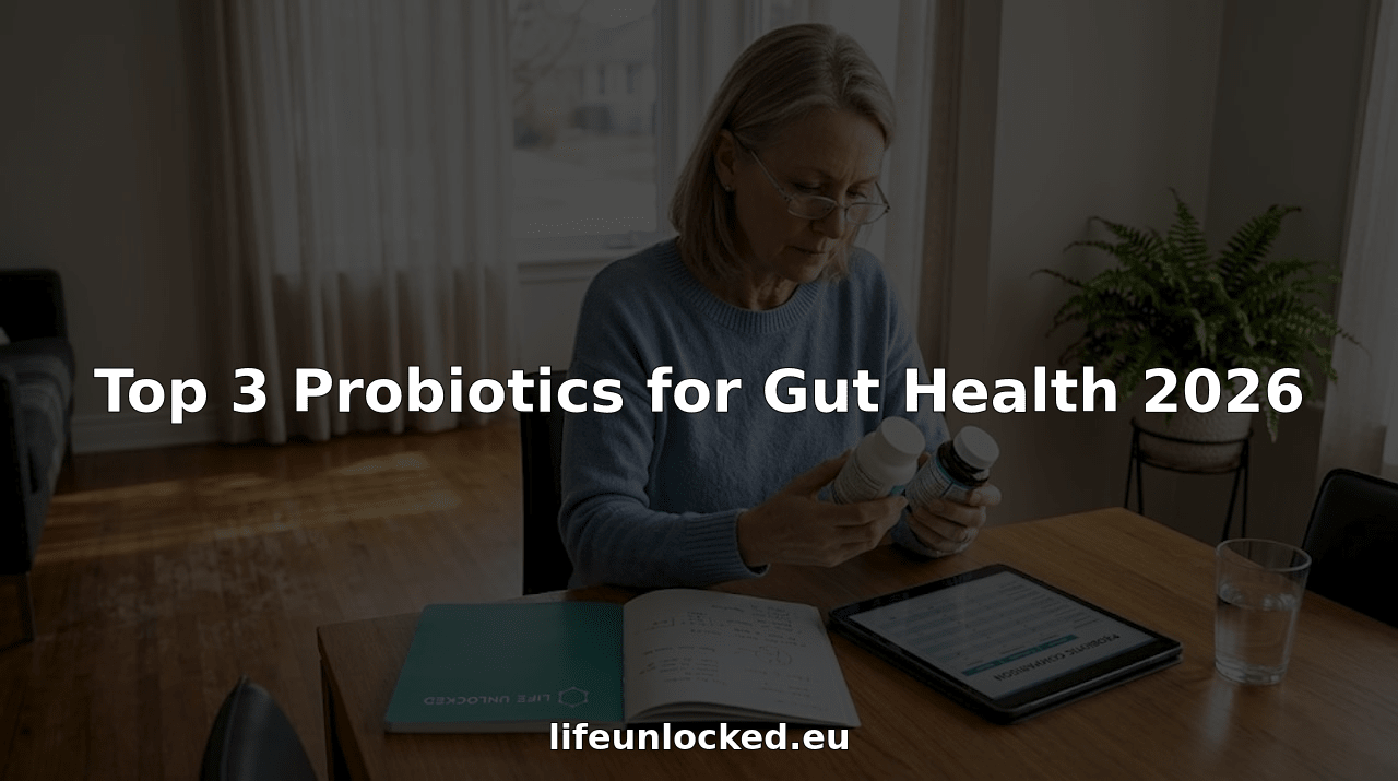 Top 3 Probiotics for Gut Health 2026 - LifeUnlocked
