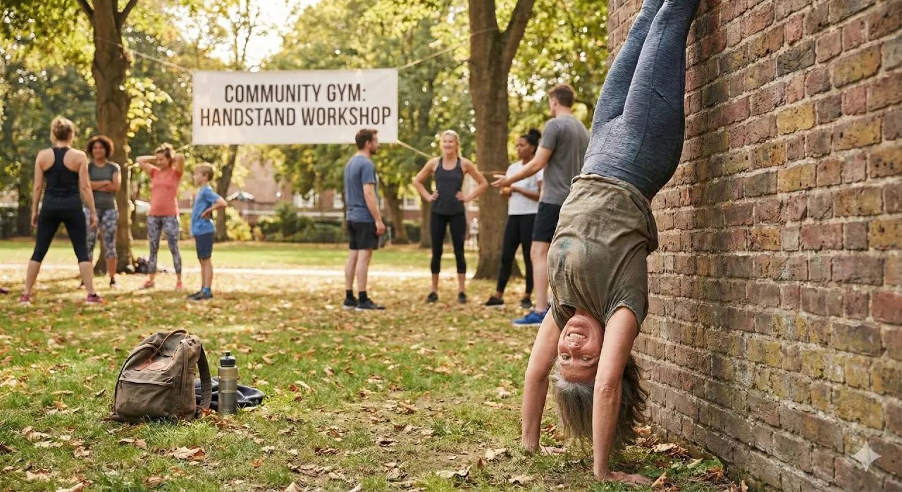Tired of classic gym? Try Handstands for a Surprising Longevity Boost - LifeUnlocked