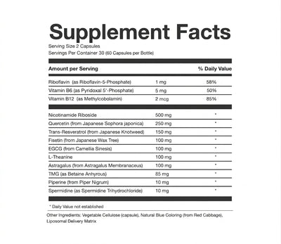 NAD+ Liposomal Longevity complex AEON 3.0 - LifeUnlocked