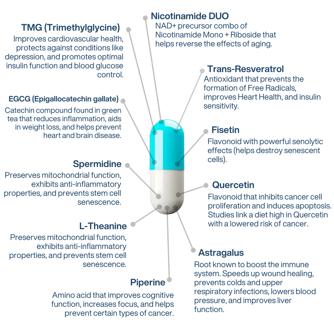 NAD+ Longevity complex AEON