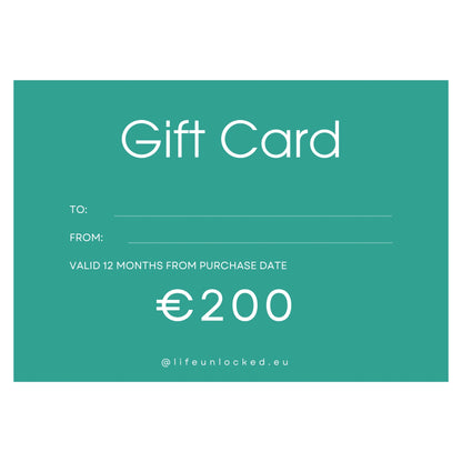 Longevity Gift Card