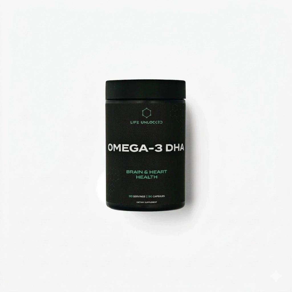 Omega 3 Vegan Marine Algae - LifeUnlocked