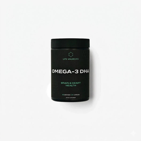 Omega 3 Vegan Marine Algae - LifeUnlocked