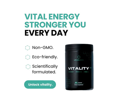 VITALITY 2.0 Magnesium + Vitamin D3 + K2 - LifeUnlocked
